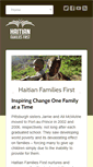 Mobile Screenshot of haitianfamiliesfirst.org